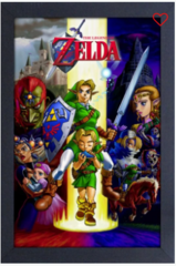 Framed - Zelda (Ocarina)
